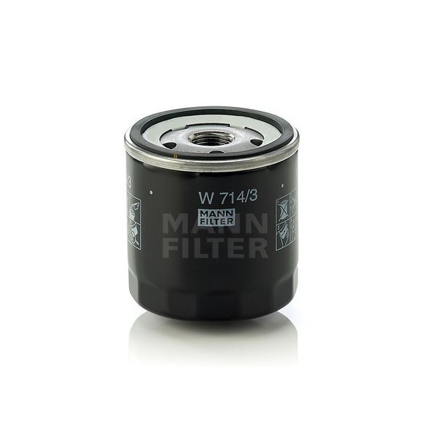 Mann Filter Oil Filter, W714/3 W714/3